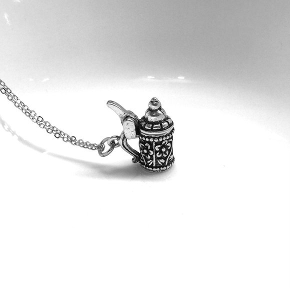 Beer Stein Mug Jug Charm Necklace - Picture 3 of 4